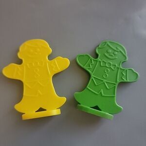 Vintage Candyland Game‎ Replacement Parts Gingerbread Character Pawns Candy Land
